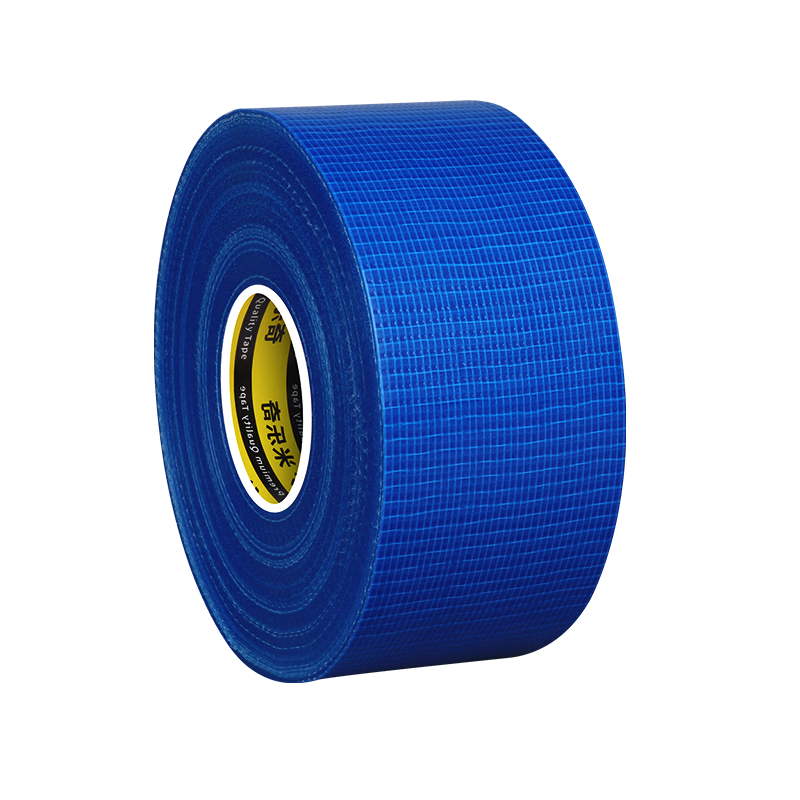 Mileqi Strong Adhesive Baseboard Tape, High Adhesion, Wear-Resistant, Waterproof, Single-Sided Floor Covering, Renovation Masking, Carpet Fixation, Can Be Hand-Pulled, Blue - 100mm Wide * 20m Long [1 Roll]