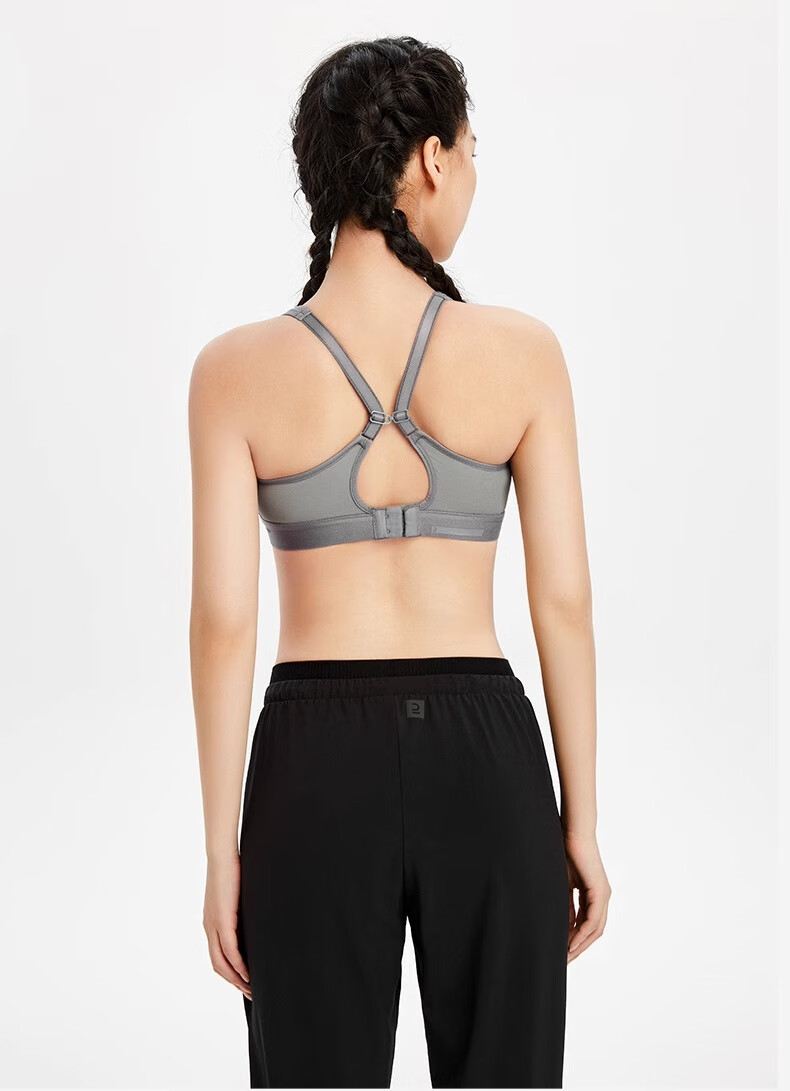 DECATHLON Women's Sports Bra for Running, Shock-Absorbing, Push-Up, Fitness RUNW-4116380M (C-D Cup) 9