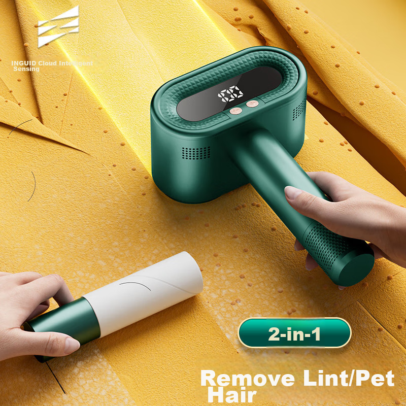 Zhigan Lint Roller, Hair Remover, Clothes Lint Remover, Sweater Defuzzer, Home Use Lint Remover, Ball-Shaped Shaver, Two-In Lint And Hair Removal Tool, Gentle on Clothes