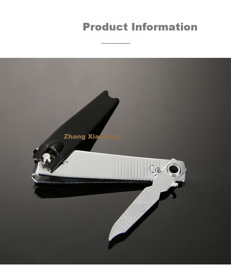 Zhangxiaoquan High-End Ink Series Nail Clipper, Anti-Splash Blade, Professional-Grade Stainless Steel Zinc Alloy Electroplated H21070100 7