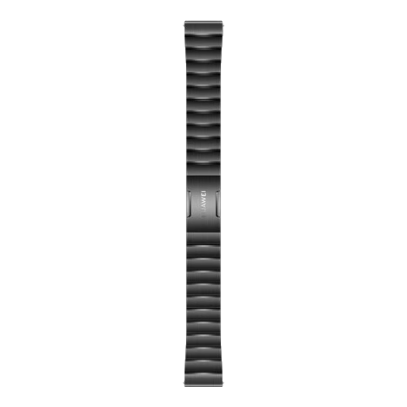 HUAWEI EasyFit Fashion Metal Single-Grid Chain Bracelet, Obsidian Black, 18mm Strap, Compatible with GT4 41mm/GT5 41mm/GT5Pro42mm