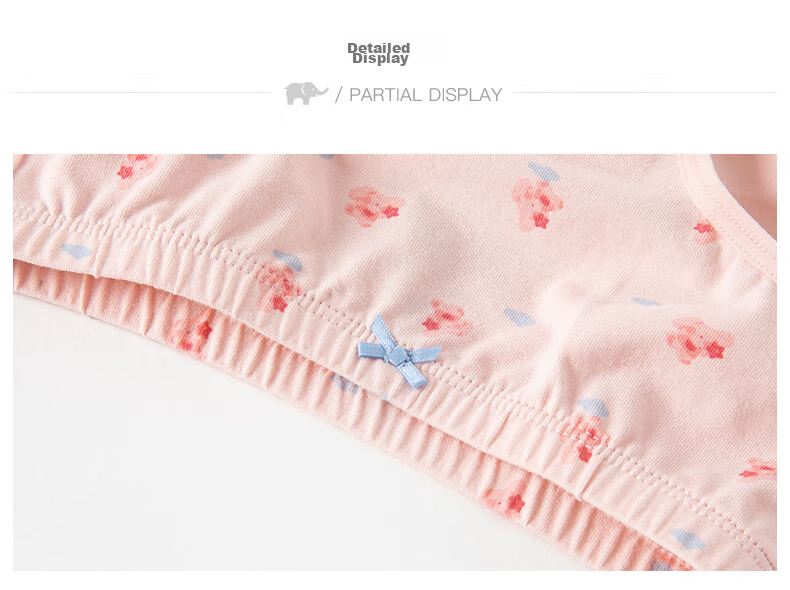 DAVE & BELLA [Two-Pack] Children's Underwear, Girls' Mid to Big Kids' Triangle Briefs Panties 10