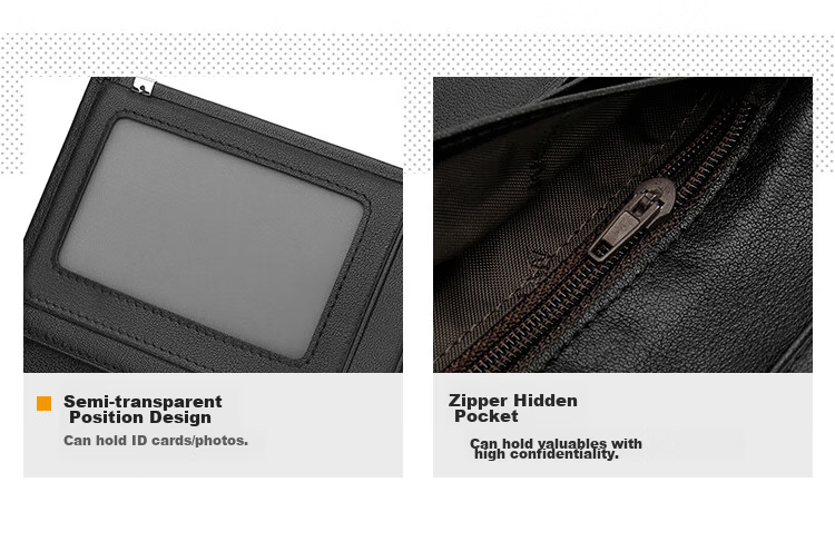 MEXICAN Genuine Top-Grain Leather Wallet for Men, Long Style Billfold, High-End Gift Box, Birthday Present for Boys And Fathers 7