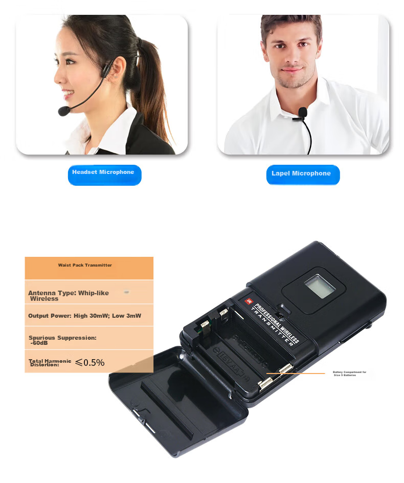 SHILE Wireless Microphone System with Four Handheld Mics, UHF Adjustable Frequency Microphones for Meetings, Training, Lectures, Events, Karaoke, KTV, SH-27 Model with 4 Handheld Mics 16