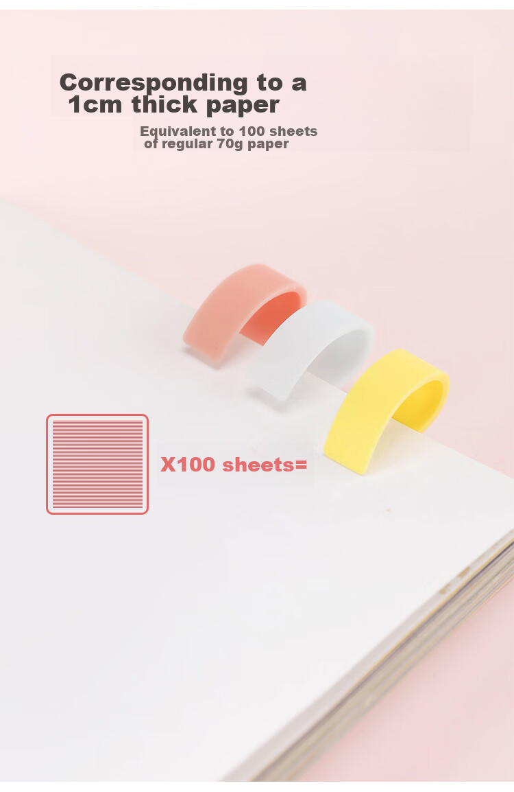 KOKUYO Campus Gummy Bookmark Creative Bookmark, 1 Piece, WSG-NP01 5