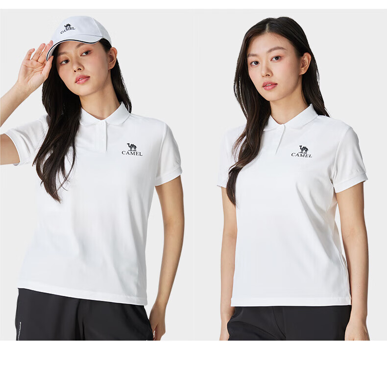 CAMEL Polo Shirt Men's Quick-Dry Sweat-Absorbing Antibacterial Wrinkle-Resistant Non-Iron Breathable Sun Protection T-Shirt A15BZ15012J 11