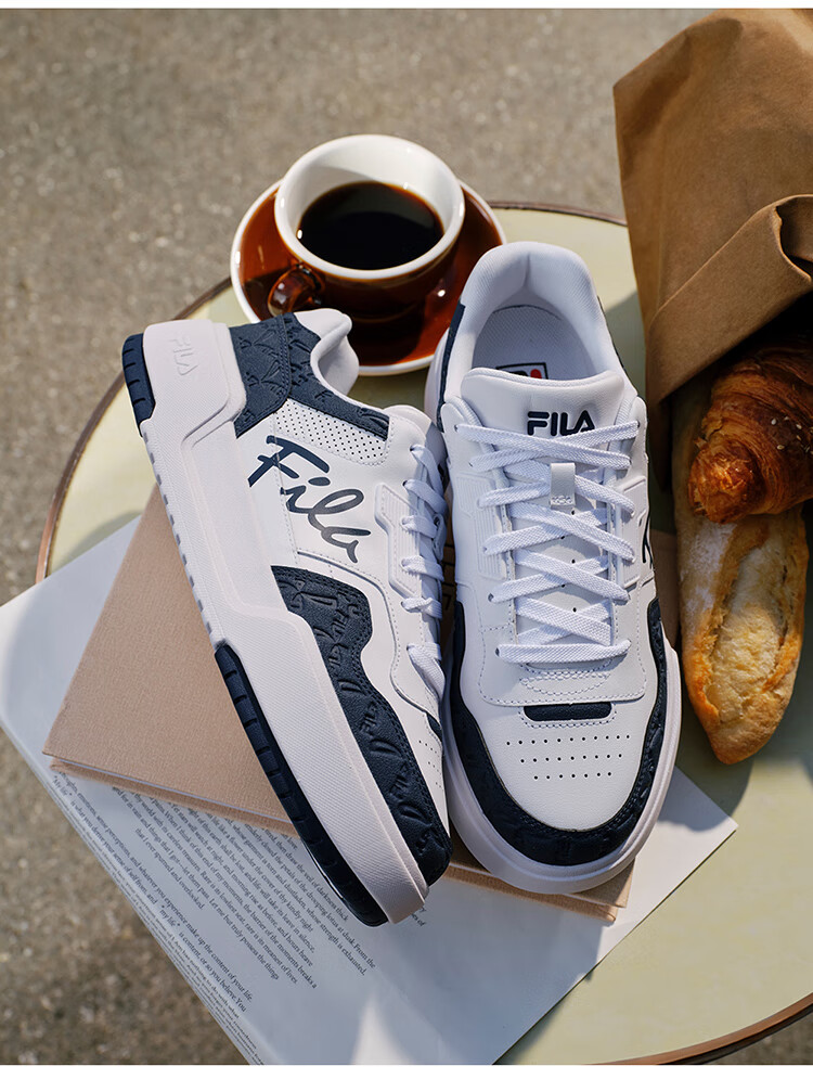 FILA Official [Yi Yangqianxi Edition] Men's Retro Square Casual Sneakers 31