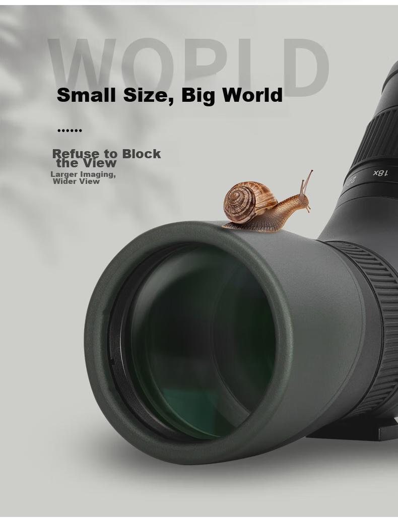 Bresser Zhengtu 9-27x Large Aperture Monocular High Magnification High Definition Low Light Night Vision Bird Watching Telescope, Professional Grade Waterproof Telescope 5