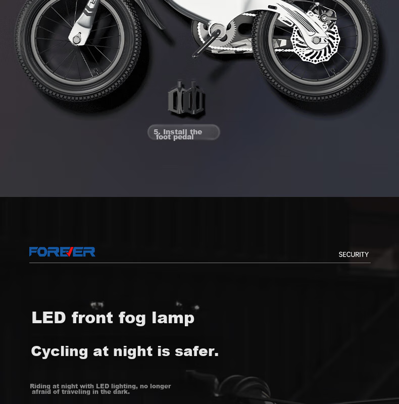 FOREVER Children's Bicycle for Ages 3-6 And 7-10, Boys Girls Toddlers Kids Bike, Girls Boys Pedal Bike, 14 Inch 8