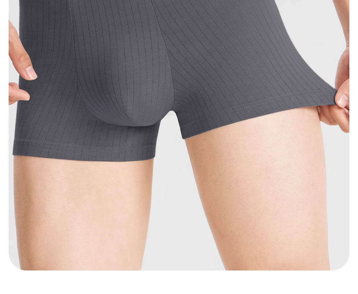 BADIGAO Disposable Men's Boxer Briefs, Pure Cotton Crotch, Four-Corner Shorts, Large Size, Travel Essentials, No-Wash Shorts, 3XL 15