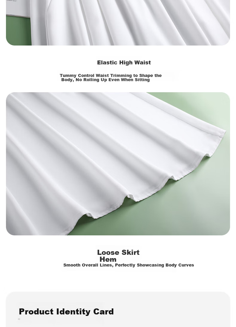 BOPRUIEY Ice Silk Midi Skirt for Women, Summer 2026 Latest Thin Elastic A-Line Draping Wide Hem Umbrella Skirt 14