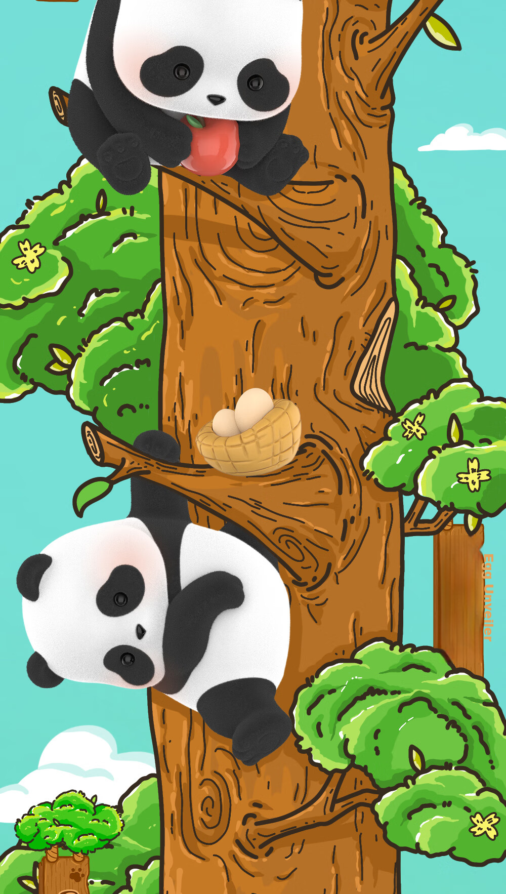 52TOYS Panda Roll, Cute Minime, Versatile Blind Box, Adorable Particles, Full Box of 20 Pieces, Mid-Autumn Festival Gift 3