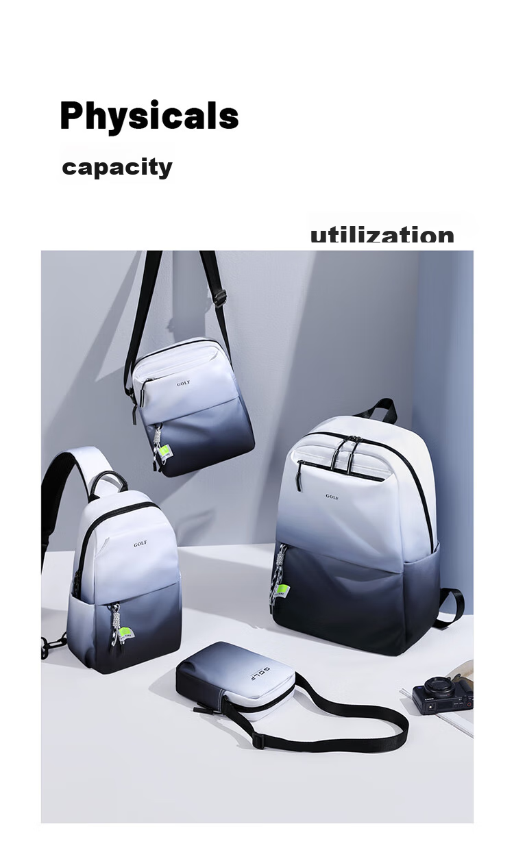 GOLF Backpack for Men, Travel Bag, 15.6/16 Inch Laptop Backpack, Gradient Design, Business Commute Backpack for Students And Professionals 12