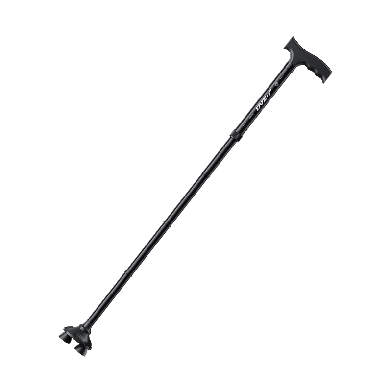 JD Original Aluminum Alloy Elderly Walking Stick, Four-Legged Cane, Stable Non-Slip Walking Stick for Seniors, Lightweight And Portable
