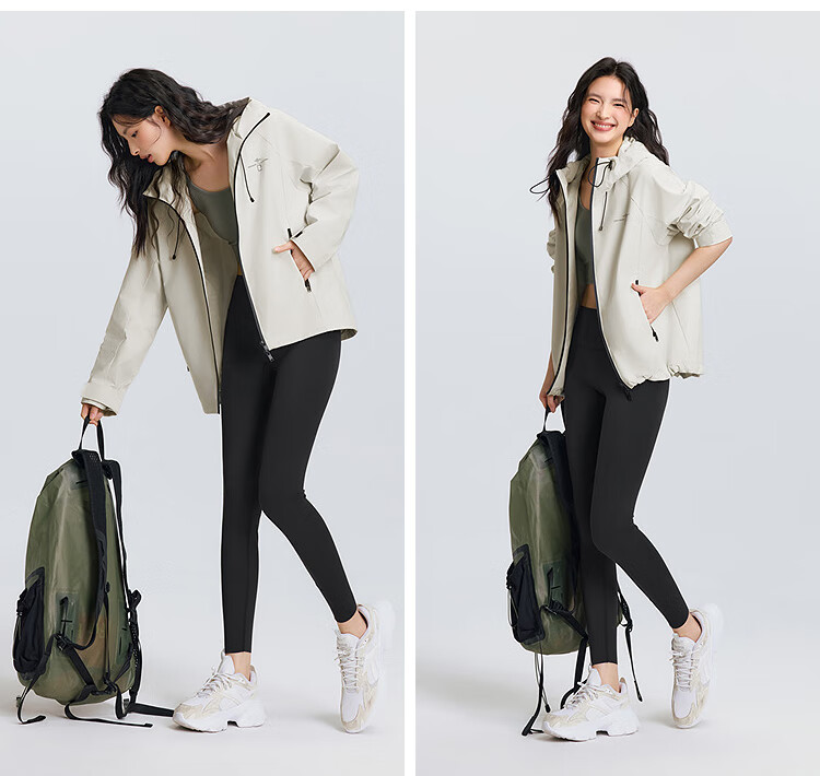 Semir Women's Mid-Length Colorblock Three-Proof Jacket 2025 Spring Autumn 101125108008 Mall Edition 10