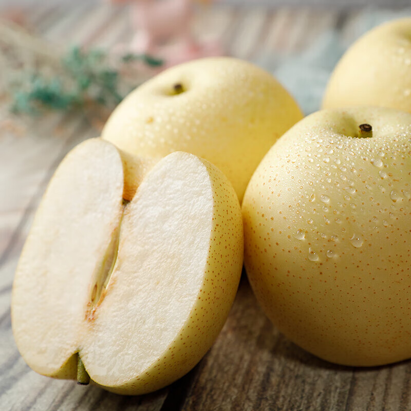 京鲜生 长城河北皇冠梨 5斤装 单果250g+ 国家地标产品 生鲜水果