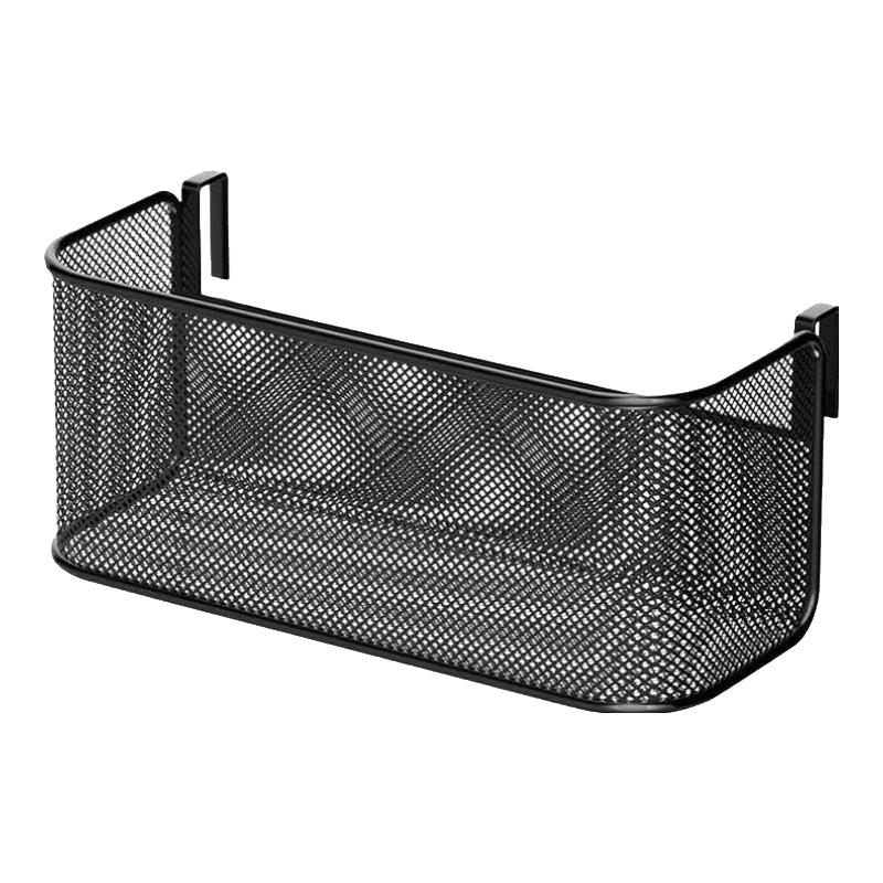 Baicaoyuan Bedside Storage Rack, Bedside Hanging Basket, No Drilling Required, Upper Bunk Snack Shelf, Dorm Storage Basket, Dorm Essential