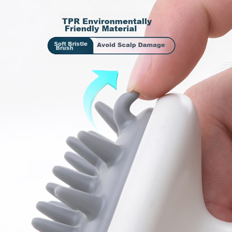 Creative Art Shampoo Brush, Hair Washing Tool, Scalp Massage Comb, Hair Care for Men And Women, Student Dormitory Use, Root Cleaning Shampoo Comb