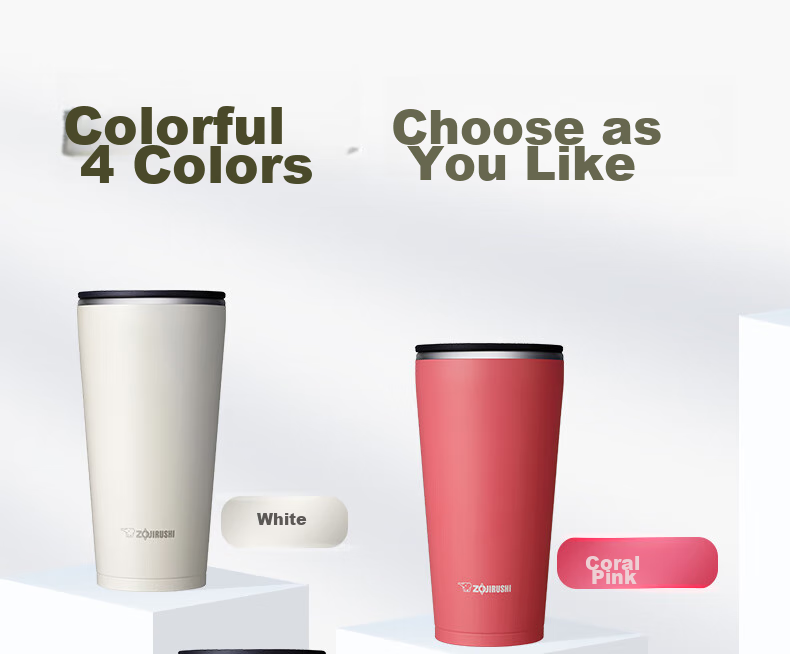 ZO JIRUSHI Stainless Steel Insulated Coffee Mug for Men and Women, Student Outdoor Thermal Water Bottle 450ml SXFSE45-AD 4