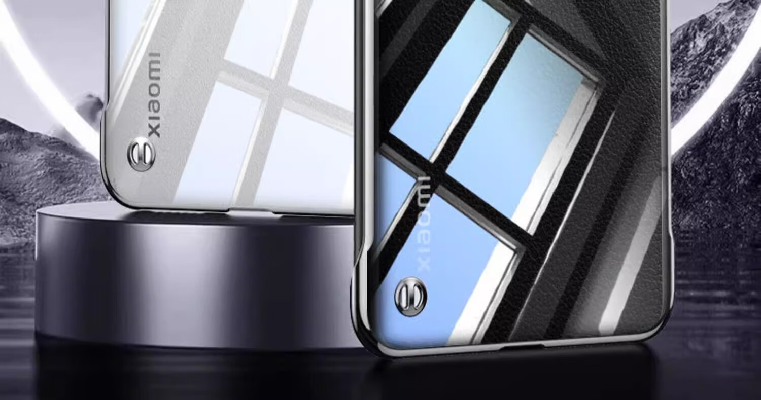 Hongzhuo Xiaomi 14 Case Ultra-Thin Transparent Shockproof Protective Cover with Electroplated Borderless Design Heat Dissipation Luxury Full Coverage HD Lens Simple Unisex Graphite Black 2
