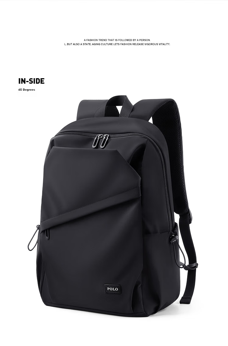 POLO Business Backpack for Men, Travel Backpack, School Bag, 14/15.6-Inch Laptop Bag, Business Trip Bag, Birthday Gift 17