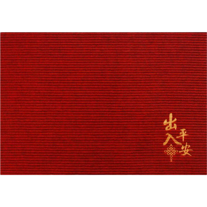 Qiqijia Entrance Door Mat, Non-Slip Doormat at Entryway, PVC Foot Mat, Dirt-Resistant Carpet Doormat, Cuttable Pad