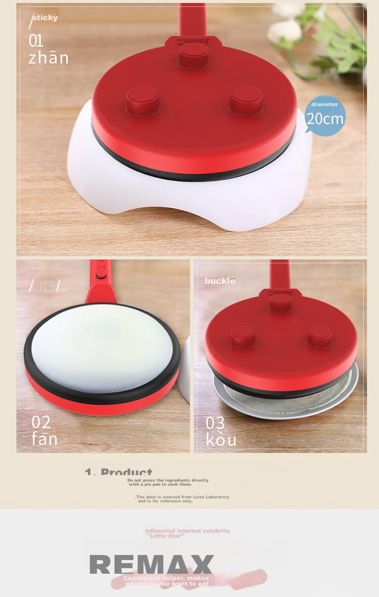Liven Pancake Maker, Spring Pancake Machine, Breakfast Maker, Home Electric Griddle, Thin Pancake Maker, Sandwich Maker, Spring Pancake And Spring Roll Wrapper Maker, Layer Cake Maker BC-811A 4