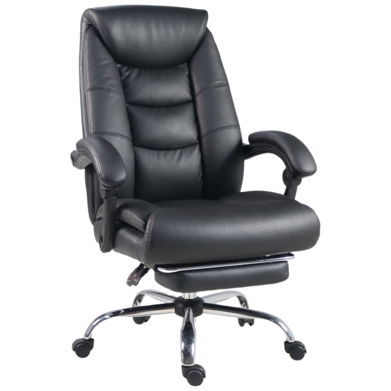 Botai Genuine Leather Reclining Executive Chair with Footrest for Office And Home Use, Transfer Model 92060