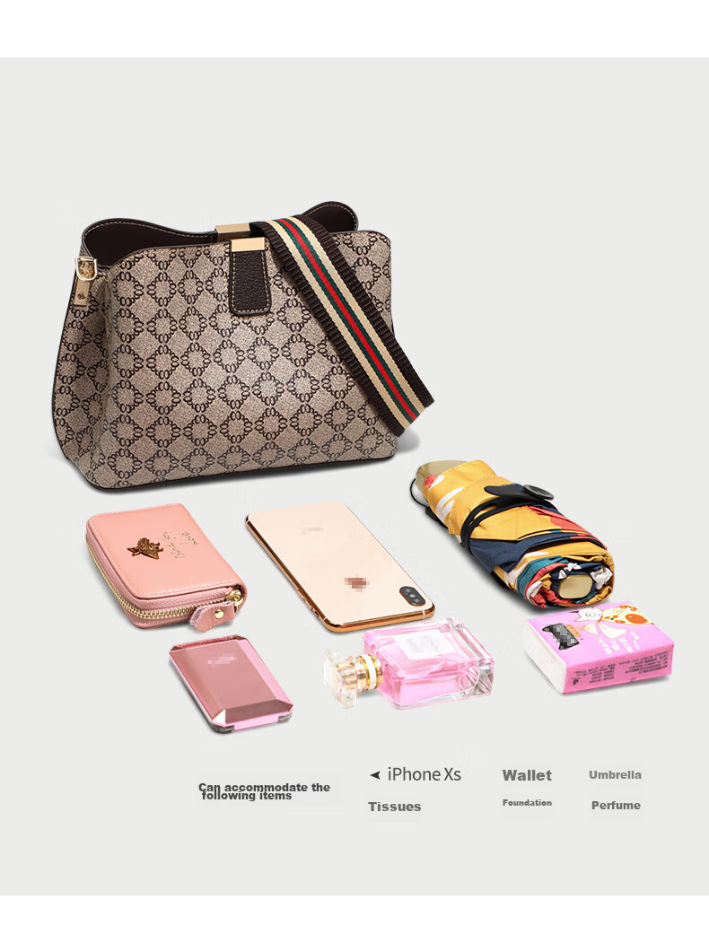 Aiqinghai Handbag, Women's Crossbody Bag, Bucket Bag, Large Capacity Brand Shoulder Bag, Practical Birthday And Mother's Day Gift for Mom 7