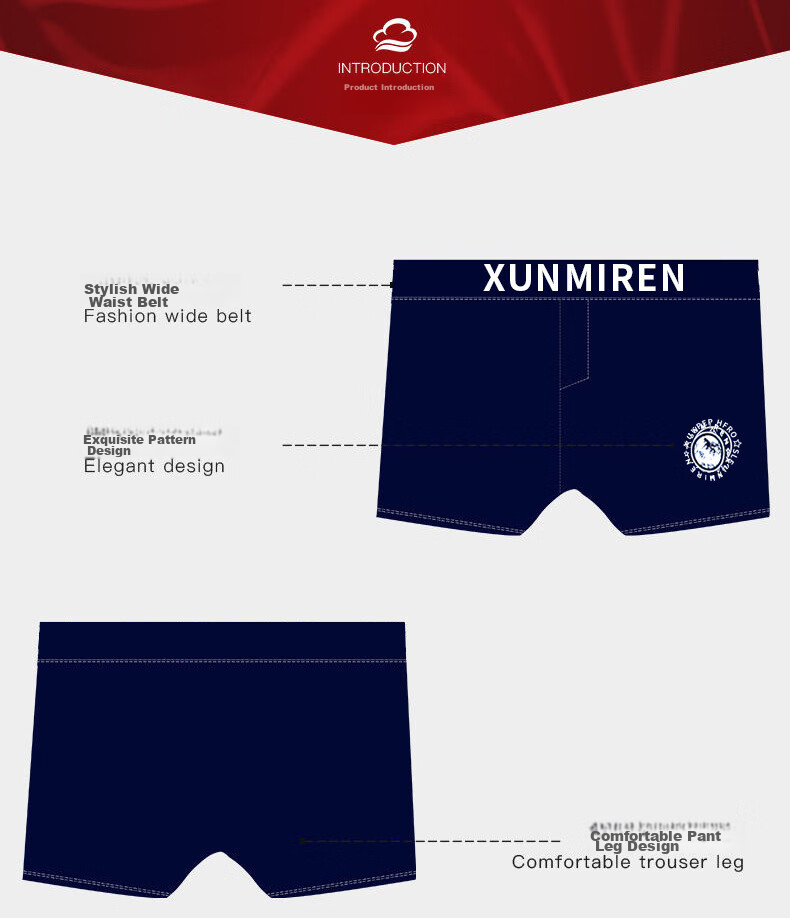XUEXIMAN Men's Underwear, Xinjiang Cotton, Large Size, Loose-Fitting Aladdin Pants, Men's Boxer Briefs, Stylish Home Sleepwear, XL 4