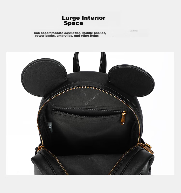 Disney Mickey Mouse Backpack for Women, Fashionable Teenage Girl Backpack, Birthday Gift Box Set for Girls 31