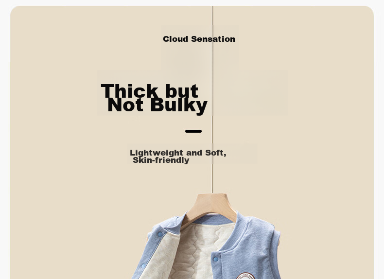 NUBIWU Children's Thermal Vest, Autumn And Winter Inner Wear for Older Kids, Padded Vest, Girls' Padded Thickened School Uniform Accessory, Boys' Sleeveless Jacket 9
