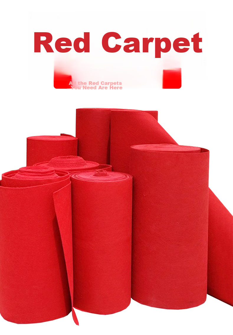 DIYIN Red Carpet for Weddings, Grand Openings, Exhibitions, Stage, Reception Areas, Stairs, Disposable Red Carpet, 1.0 Meter Wide, 10 Meters Long 4