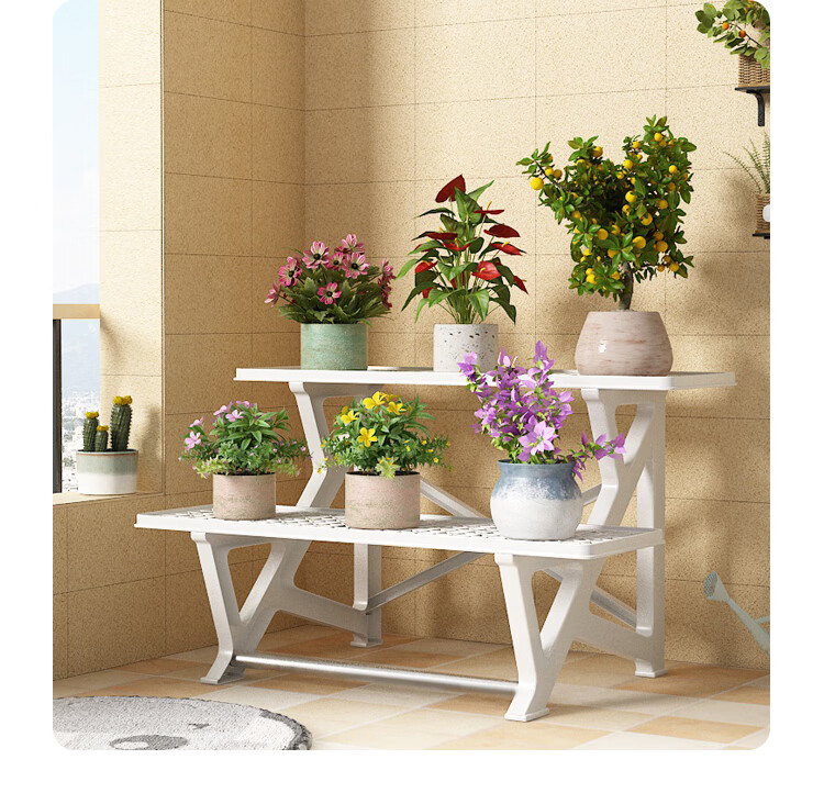 Anerya Flower Stand, Floor-Standing Balcony Indoor Home Living Room Storage Rack, Succulent Plant Display And Pot Shelf 12