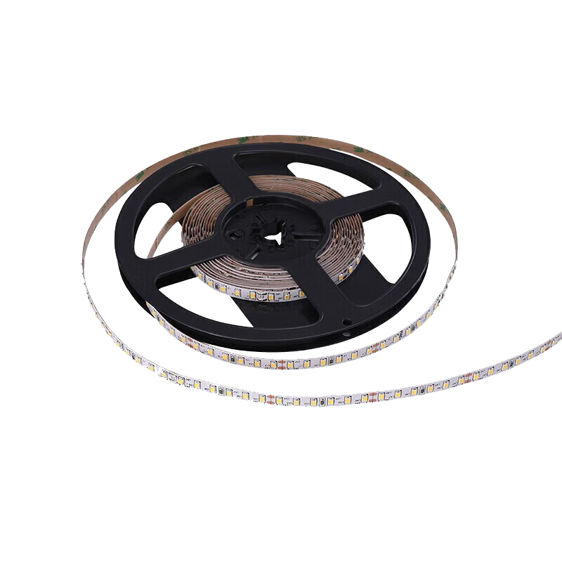 NVC 5050 LED Soft Light Strip Warm Yellow 3000K 24V 5M for Living Room Hallway Store Counter Night Market Lighting
