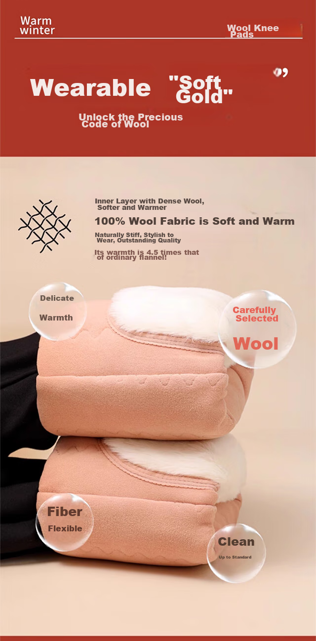 LangSha Wool Thermal Pants for Women, Outdoor Wear, Winter, Extra Thick, Cold-Resistant, Knee Protection for Northeast China, Thick High-Waist Large Size Cotton Pants, Base Layer Pants 8