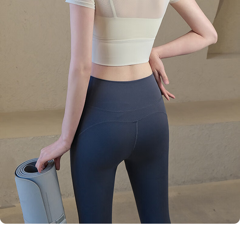 XUEXIMAN Women's Yoga Outfit with Chest Pads, Summer Pilates Training Fitness Top, High-End Sports Running Short-Sleeve T-Shirt 18