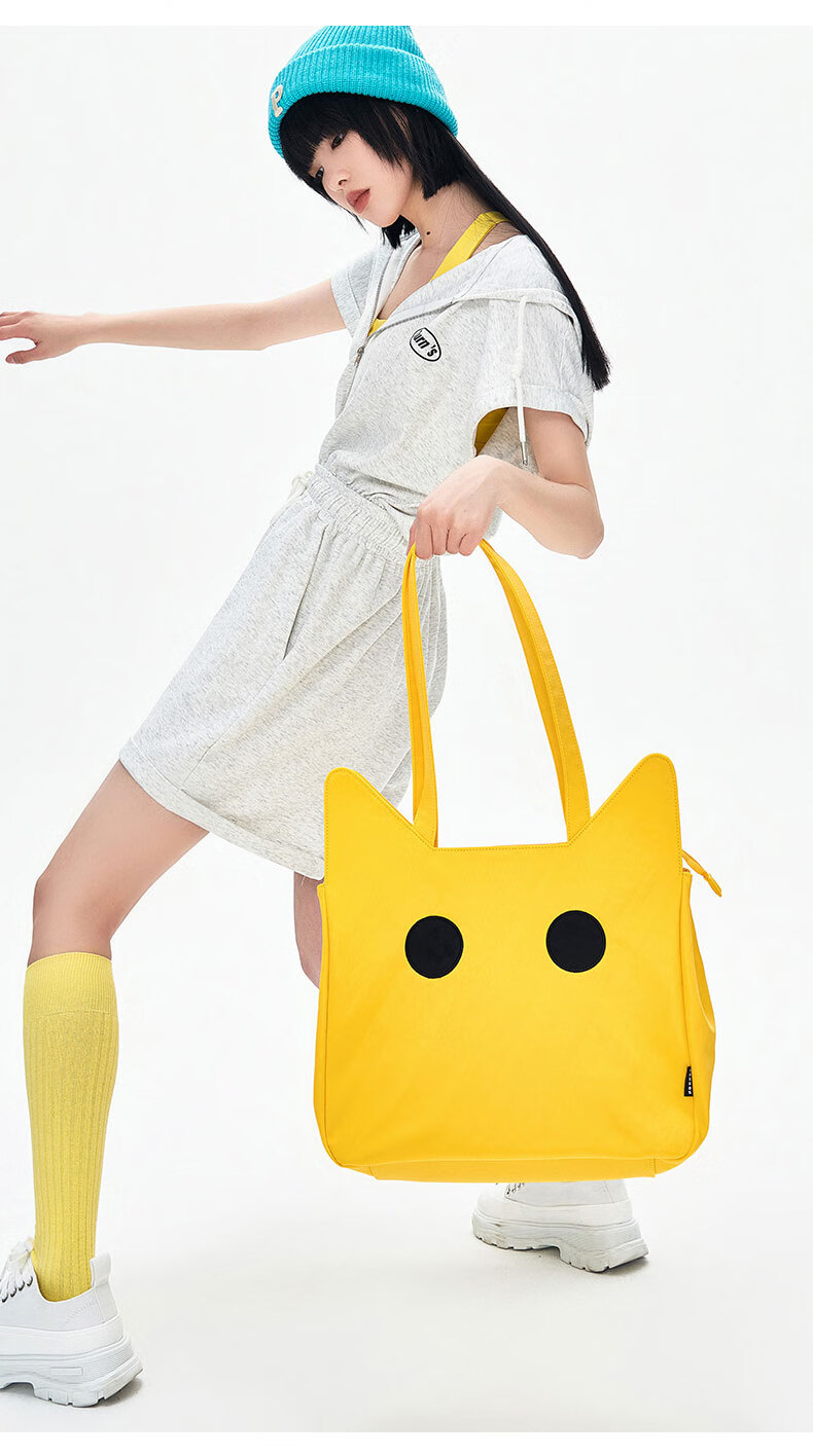 NOXXON Birthday Gift for Girlfriend, Shoulder Cat-Shaped Tote Bag, Commuter Large Capacity Handbag for Men And Women, Laptop Carrying Casual Fashion Bag 9