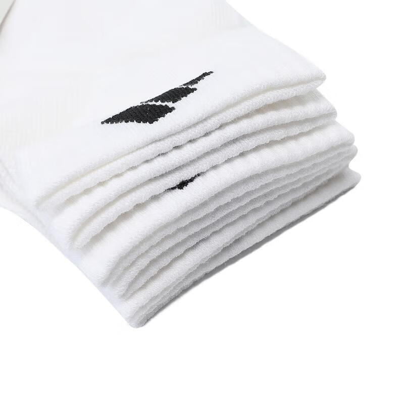 Adidas Unisex Training Series SPW ANK SOCK 3P Socks JC9269 White S 8