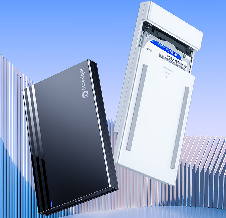 Mihu External Hard Drive Enclosure USB3.2 Compatible with 2.5-Inch SATA SSD And HDD, for Laptop And Desktop Computers Z2C6 2