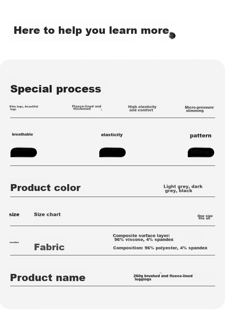 MiiOW Fleece-Lined Leggings for Women, New Style for Autumn And Winter 2026, Thick Warm Flat-Front Brushed Fleece-Lined Leggings for Outer Wear 16