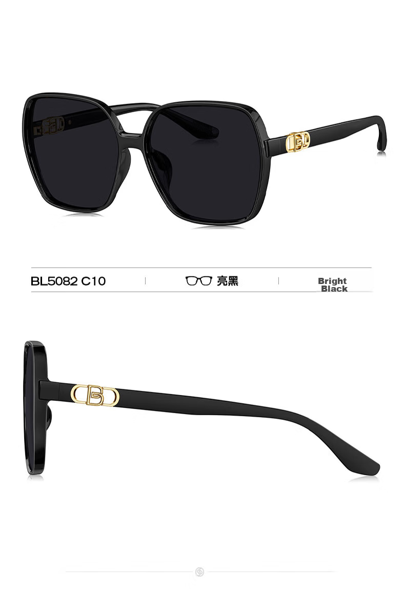 BOLON Elegant UV Protection Large Frame Sunglasses for Driving, Polarized Sunglasses for Women, Gift BL5082C30 17