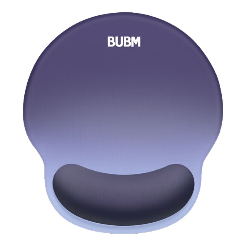 BUBM Wrist Rest Mouse Pad for Women, Wrist Support, Creative Simple Laptop Mouse Wrist Pad, Non-Slip Mouse Mat, Hand And Wrist Protection Silicone Mouse Pad, Paper Fall Smoke River