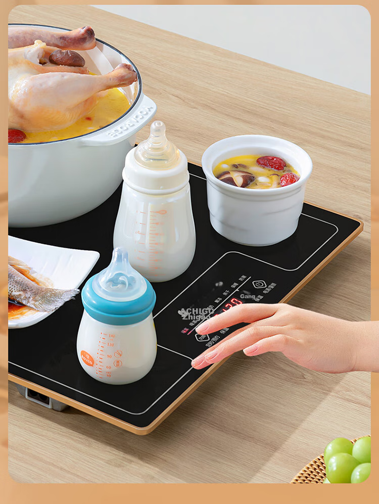 CHIGO Food Warming Plate, Hot Food Plate, Heating Plate, 2025 New Model Heating Table Mat, Rectangular Household Multifunctional Dining Table Hot Food Device, QF02H 21