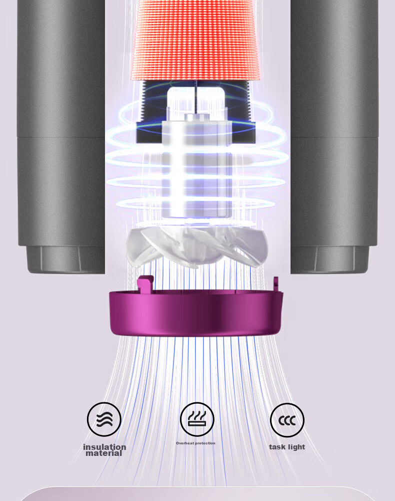 CONFU Hair Dryer for Home Use, Low Radiation, Sterilizing, Quick-Drying, High-Power, Strong Airflow, Negative Ion, Hair Protection, Non-Damaging to Hair, Electric Hair Dryer for Mothers And Babies, KF-3127 Birthday Gift 14