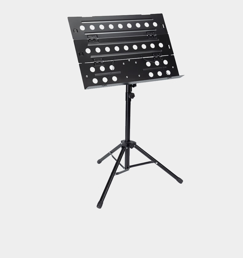 Acacia Bird Music Stand Three-Fold Thickened Adjustable Folding Universal Sheet Music Stand for Guitar Violin Guzheng Erhu 12