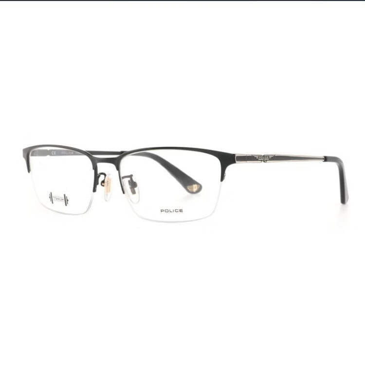 FURLA Full-Frame Women's VFU356 Commuter Myopia Optical Glasses Frame, Stylish Eyewear 540700 Bright Black 4