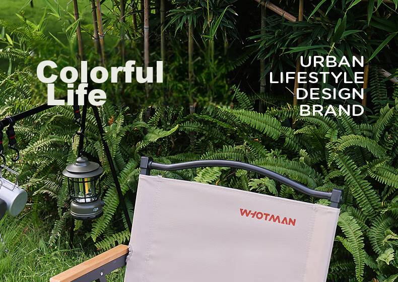 Woteman (WHOTMAN) Kmiti Chair, Outdoor Folding Chair, Portable Camping Equipment, Fishing Chair, Beach Armchair 5