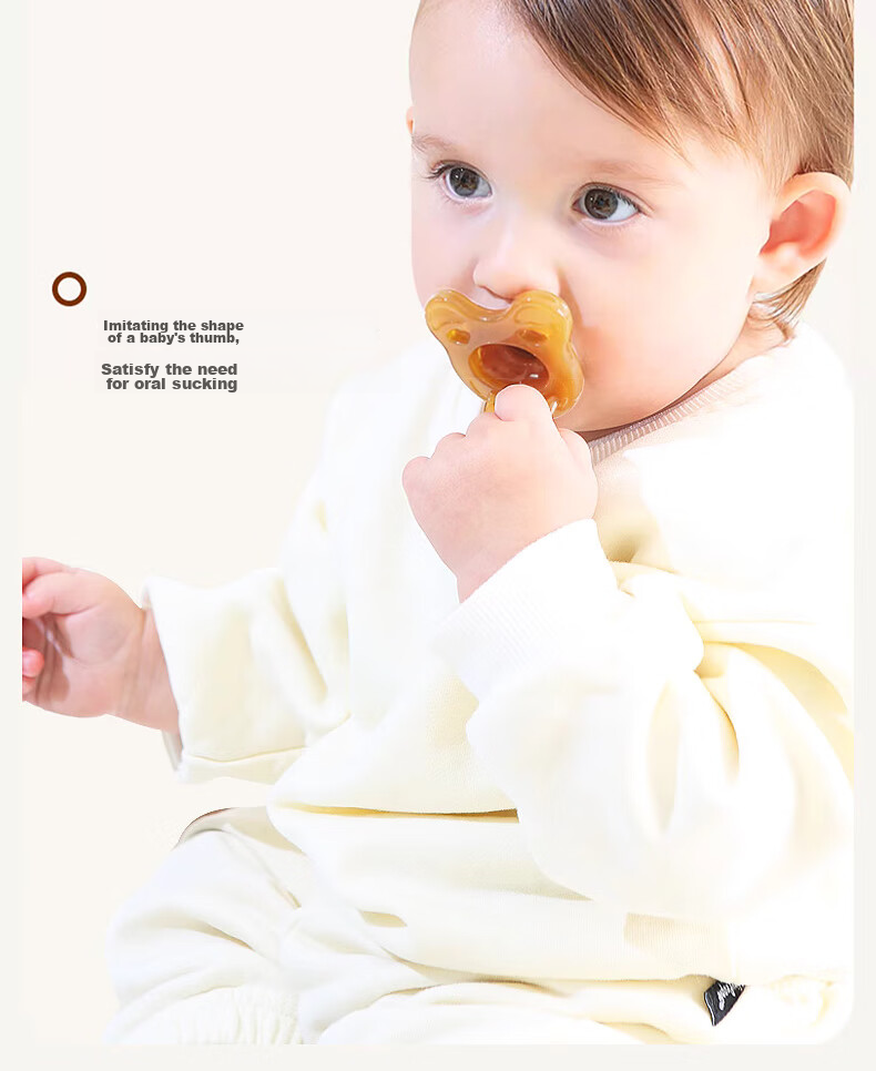 COOKSS Pacifier for Newborns, Ultra-Soft All-Silicone, 0-3 Months, Anti-Colic Sleep Aid, Two-Pack 6