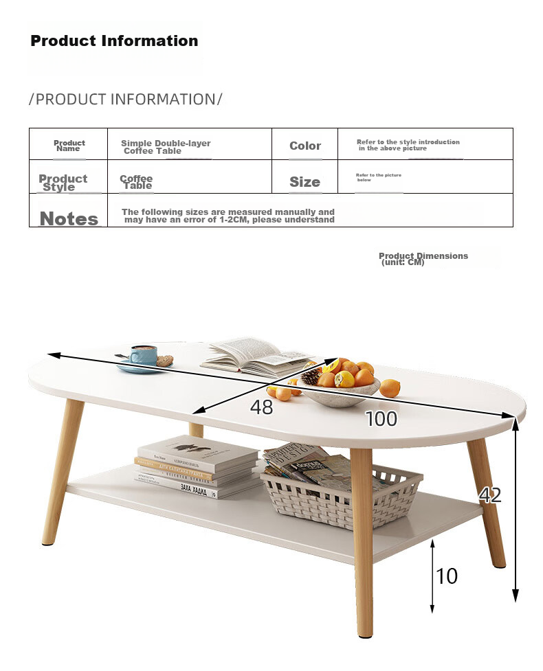 Shanshanmuyi Coffee Table, Simple Living Room Tea Table, Small Apartment Side Table, Home Tea Stand, Nordic Style Side Table, Balcony Mini Table 14